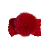 Fascia In Lana Con Pom Pon In Volpe Neonata ISABEL F602