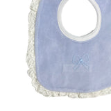 Bavette in Ciniglia Con Pizzo Neonati LA SARTORIA DEI PICCOLI L4251