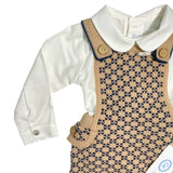 Pagliaccetto Con Camicia In Acrilico Neonato RAHIGO 25224