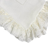 Coperta In Filo Di Cotone Con Pizzo Neonato/a GRANLEI 168