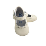 Ballerina Culla In Pelle Con Cinturino Neonata INDICE 1513C