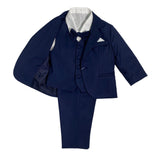 Smoking Elegante 5 Pezzi In Caldo Cotone Bambino ISABEL B475