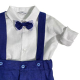 Completo Elegante Con Panciotto Neonato NINNAOH E24COM213