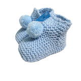 Warme Schuhsocken aus Baumwolle mit Bommeln für Neugeborene SARDON VE332