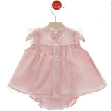 Abito Corto Con Culotte In Tulle Neonata DEL SUR 0078