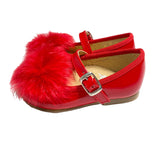 Scarpe Modello Ballerina In Vernice Neonata RIZITOS B3109