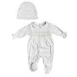 Tutina Intera In Cotone Con Cappellino Neonato/a A&J A&J300