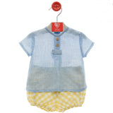 Completo Con Culotte E Camicia Neonato DEL SUR 0030