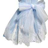 Abito Elegante Smanicato Con Tulle Neonata ISABEL B32