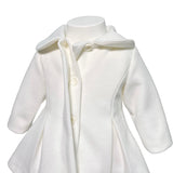 Cappotto Svasato In Panno Con Collo Tondo Neonata ISABEL F590