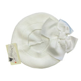 Basco In Acrilico Con Fiocco Gigante Neonata CONDOR 50106