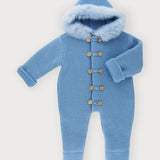 Eskimo-Trainingsanzug aus hypoallergenem Acrylgewebe mit Kapuze für Neugeborene SARDON VE319