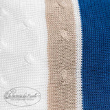 Coperta Scialle In Filo Di Cotone Neonato LA SARORIA DEI PICCOLI LC1012