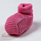 Scarpine In Filo Di Cotone Neonata LA SARTORIA DEI PICCOLI LSC1005