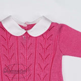 Tutina Intera In Filo Di Cotone Neonata LA SARTORIA DEI PICCOLI LT1005