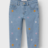Jeans Modello Baggy Con Ricami Bambina NAME IT 13213083
