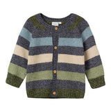 Cardigan In Caldo Cotone A Righe Neonato NAME IT 13220774