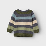 Cardigan In Caldo Cotone A Righe Neonato NAME IT 13220774