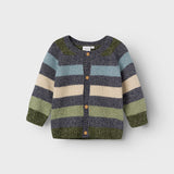 Cardigan In Caldo Cotone A Righe Neonato NAME IT 13220774