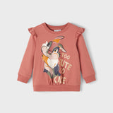 Felpa In Caldo Cotone Bamby Tamburino Disney Rosa Bambina NAME IT 13221104