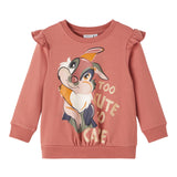 Felpa In Caldo Cotone Bamby Tamburino Disney Rosa Bambina NAME IT 13221104