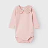 Body In Caldo Cotone Con Collo In Macrame' Neonata NAME IT 13221298