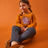 Pantalone Tuta Felpato In Caldo Cotone Organico Bambina NAME IT 13221770