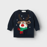 Maglioncino Natalizio In Caldo Cotone Neonato NAME IT 13221941