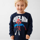Felpa In Caldo Cotone Spiderman Marvel Blu Neonato NAME IT 132192245