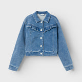 Giubbotto In Denim Con Rouches Bambina NAME IT 13224641