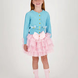 Cardigan In Caldo Cotone Con Fiocchi Bambina ANGEL'S FACE NICOLETTE