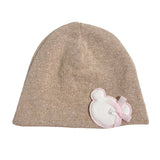 Cappello In Caldo Cotone Con Orso Tortora Neonata NINNAOH I2344
