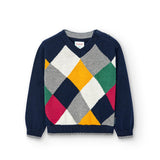 Maglioncino In Caldo Cotone A Rombi Bambino BOBOLI 717296