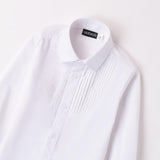 Camicia Elegante Con Plisse' Bambino SARABANDA 8089