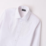 Camicia Elegante Con Plisse' Bambino SARABANDA 8609