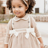 Abito Manica Lunga In Caldo Cotone Neonata RAHIGO 24286