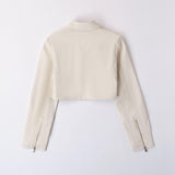 Chiodo A Giacca In Ecopelle Bambina SARABANDA 8468