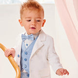 Giacca Elegante In Cotone Stretch Neonato MINIBANDA B646