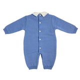 Tutina Intera In Lana 100% Con Cavalluccio A Dondolo Neonato NINNAOH I23311TF