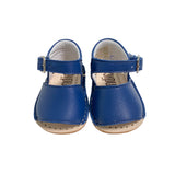 Minorchine-Modell Sandalen aus Leder für Neugeborene INDEX 1449