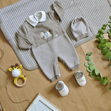 Tutina Intera In Lana 100% Con Cavalluccio A Dondolo Neonato NINNAOH I23311TF