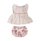 A&J A&J107 Baumwoll-Culotte-Set für Mädchen