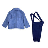 4-teiliger Anzug mit eleganter Neugeborenenjacke B1251A2