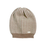 Cappello In Lana 100% Pied de Poule Neonato NINNAOH I23313F