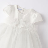 Abito Elegante Mezza Manica In Tulle Glitter Neonata SARABANDA 8259