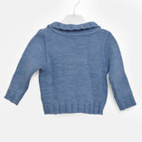 Cardigan in Lana Blu Neonato Bufi 9771A2 - BUFI - LuxuryKids