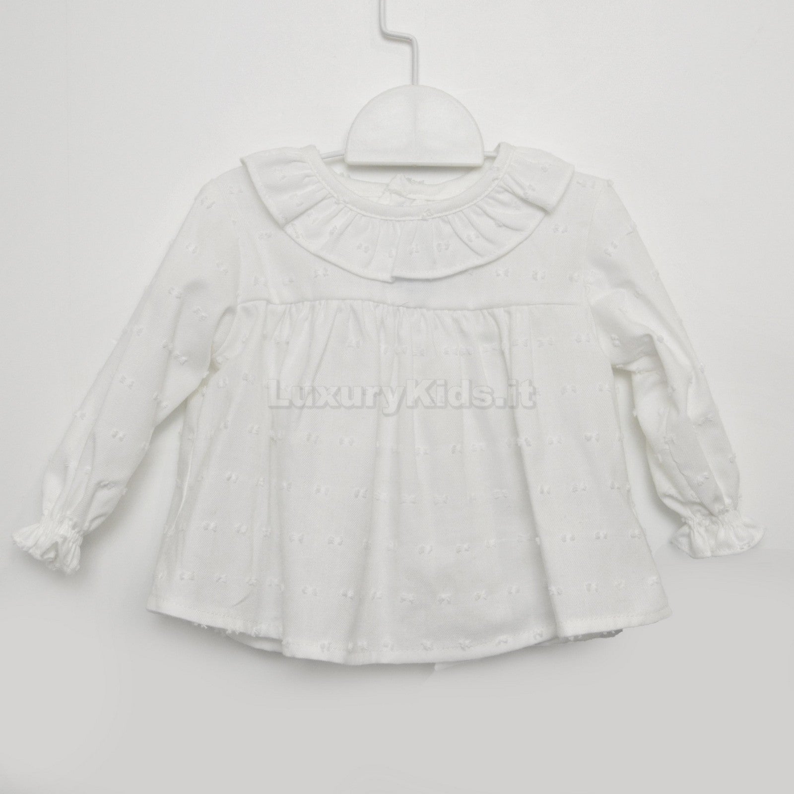 Completo con culotte a quadretti elegante Neonata TARTALETA A3309 - TARTALETA - LuxuryKids