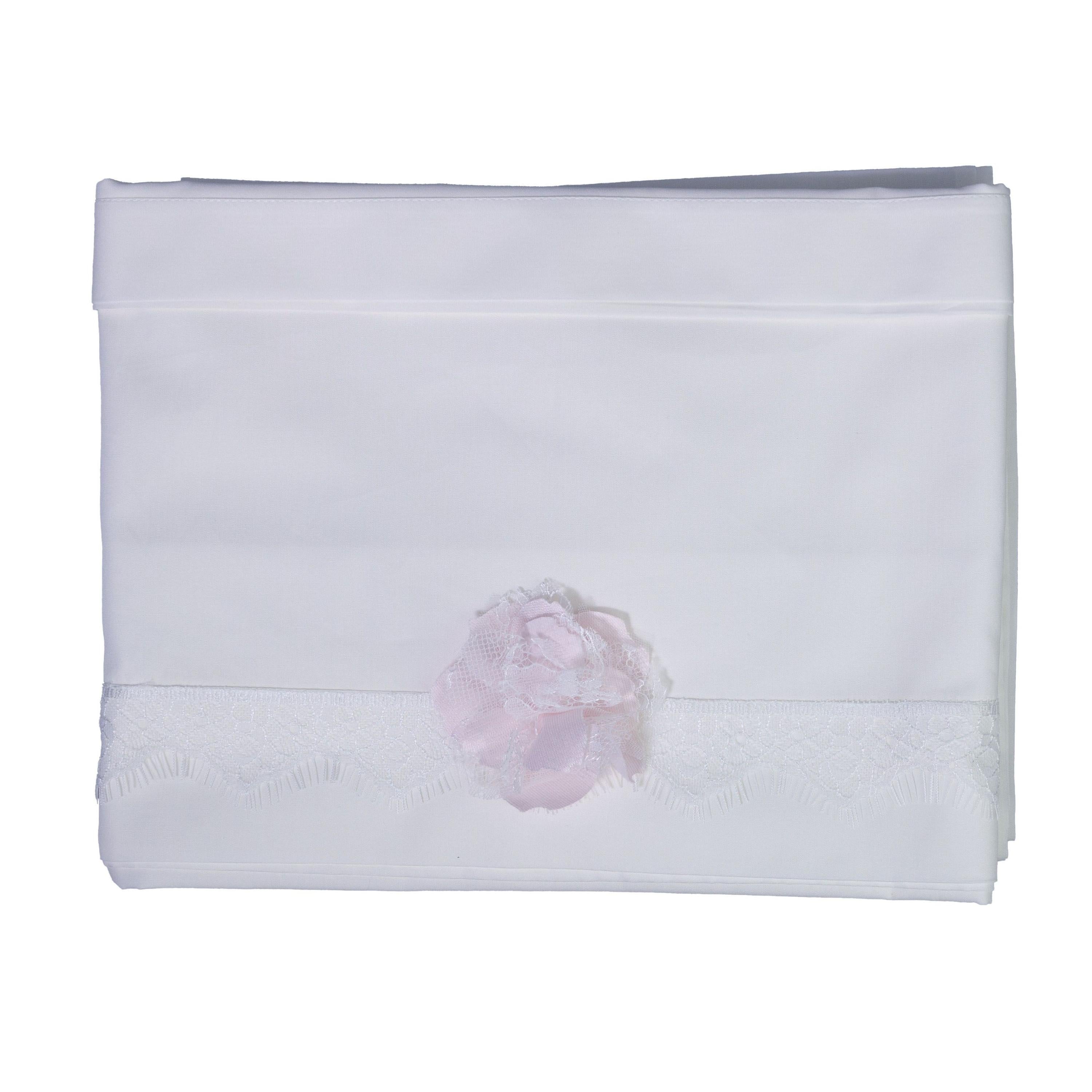 Completo Lenzuola Corredino in Cotone Panna Neonata TETO E TATTA LN4540 - TETO E TATTA - LuxuryKids