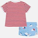Completo Mare Con Costume E Shirt Neonato Mayoral 1618 - MAYORAL - LuxuryKids