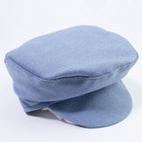 Coppola In Tessuto Celeste Neonato Martinez AM230332 - ALESSANDRO MARTINEZ - LuxuryKids